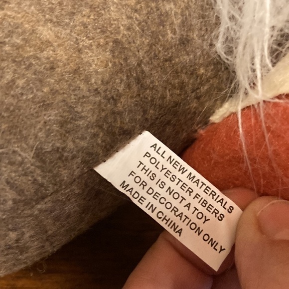 NWT! FALL FOR YOU Thanksgiving Felted STUFFED Turkey Gnome - Picture 5 of 6